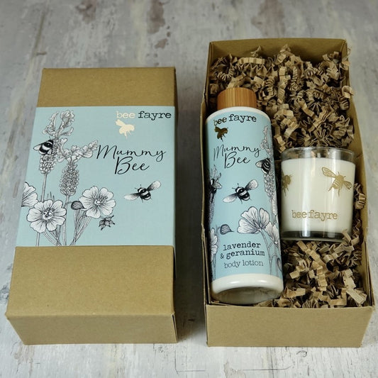 Mummy Bee Lavender & Geranium Body Gift Set