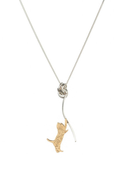 Amanda Coleman Playful Kitten Pendant