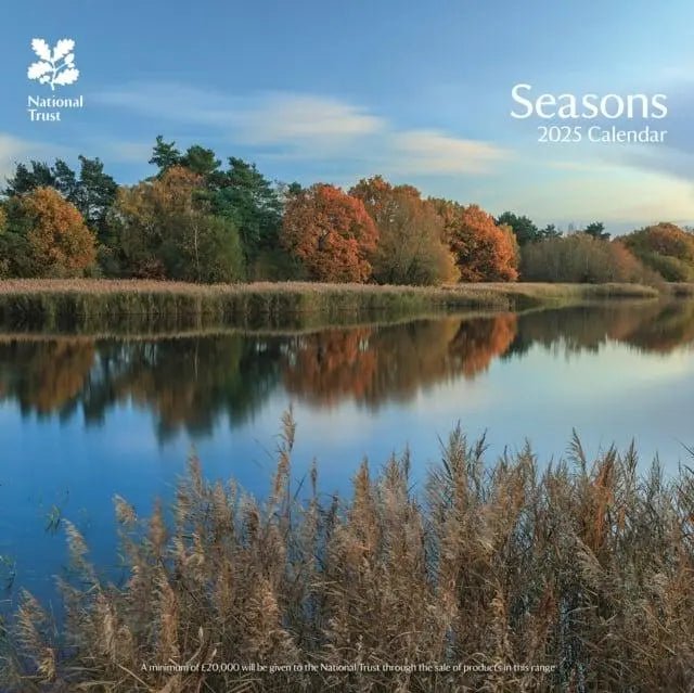 National Trust Seasons Square Wall Calendar 2025