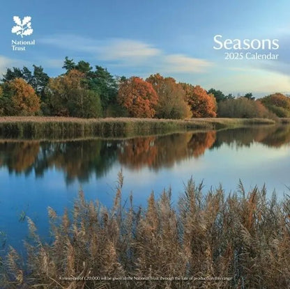 National Trust Seasons Square Wall Calendar 2025