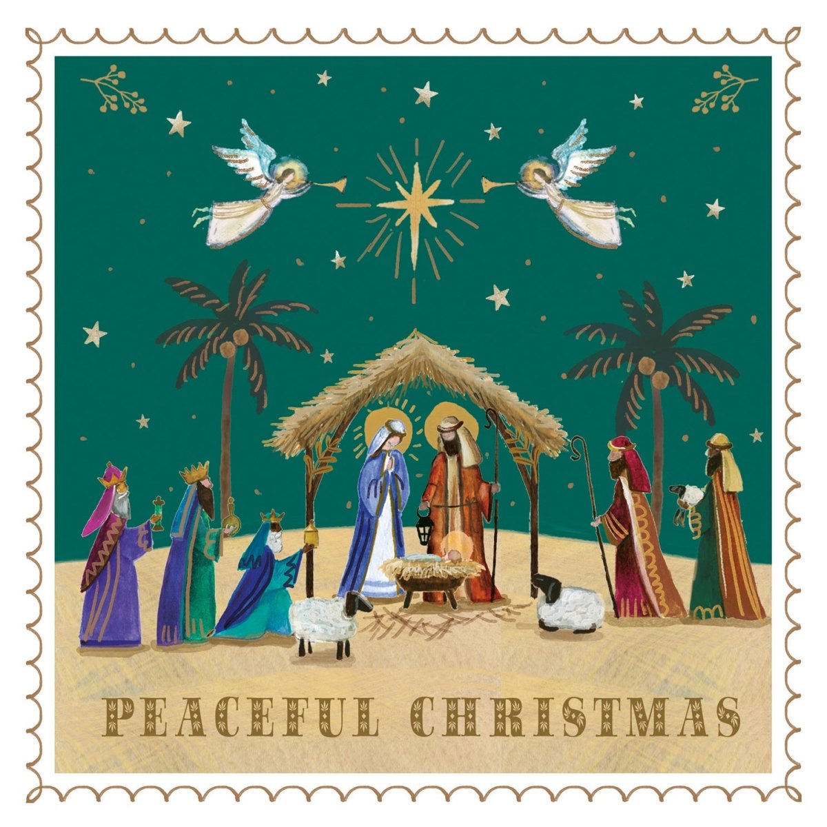 Christmas nativity rspca charity christmas cards 2025 10 pack rspca shop