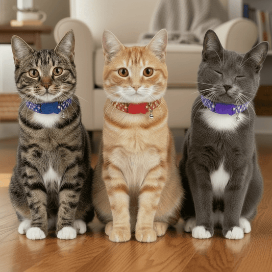 Cat Safety Collar, Star Print