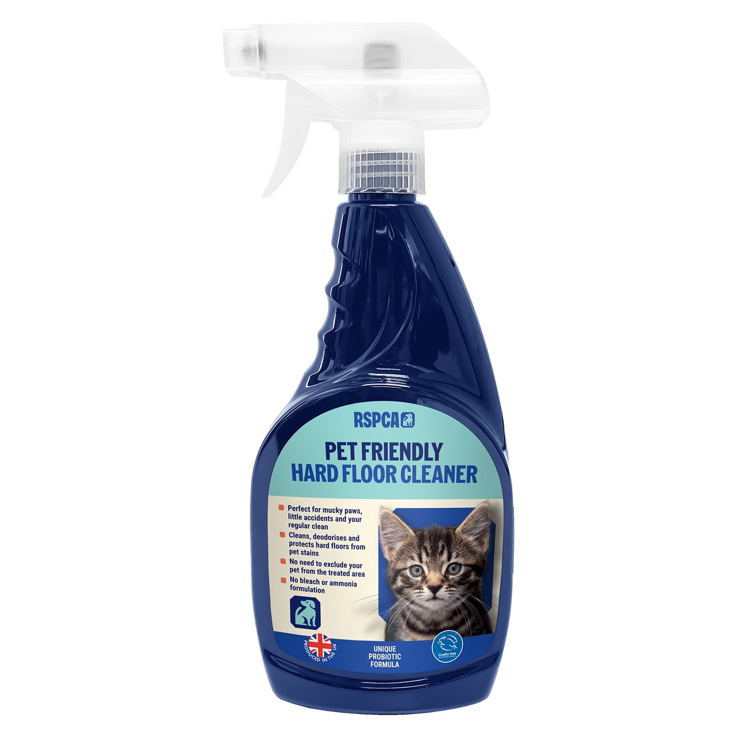 RSPCA Pet Friendly Hard Floor Cleaner, 500ml