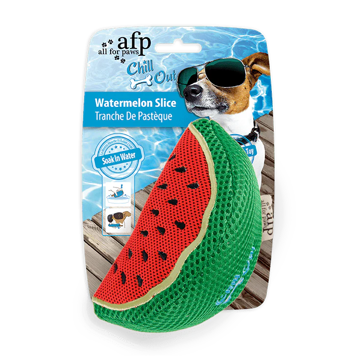 All For Paws Chill Out Watermelon Slice Dog toy