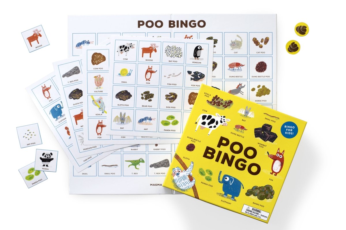 Poo Bingo For Kids