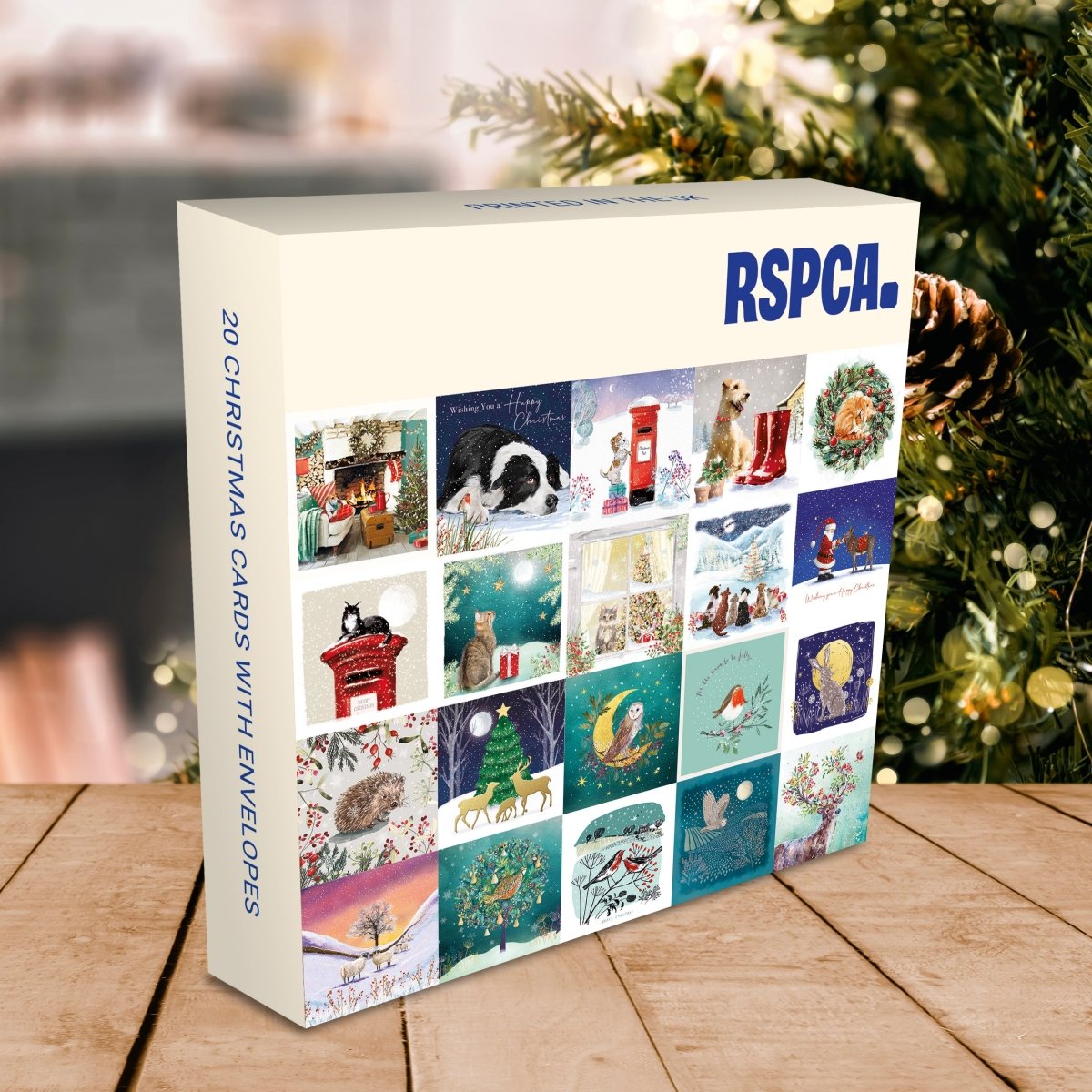 RSPCA Christmas Cards 2024 (One of Each Pack - 20 cards)