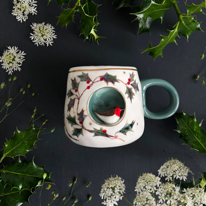 Secret Garden 3D Robin Mug
