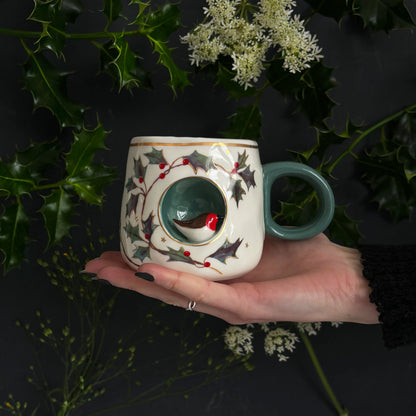 Secret Garden 3D Robin Mug