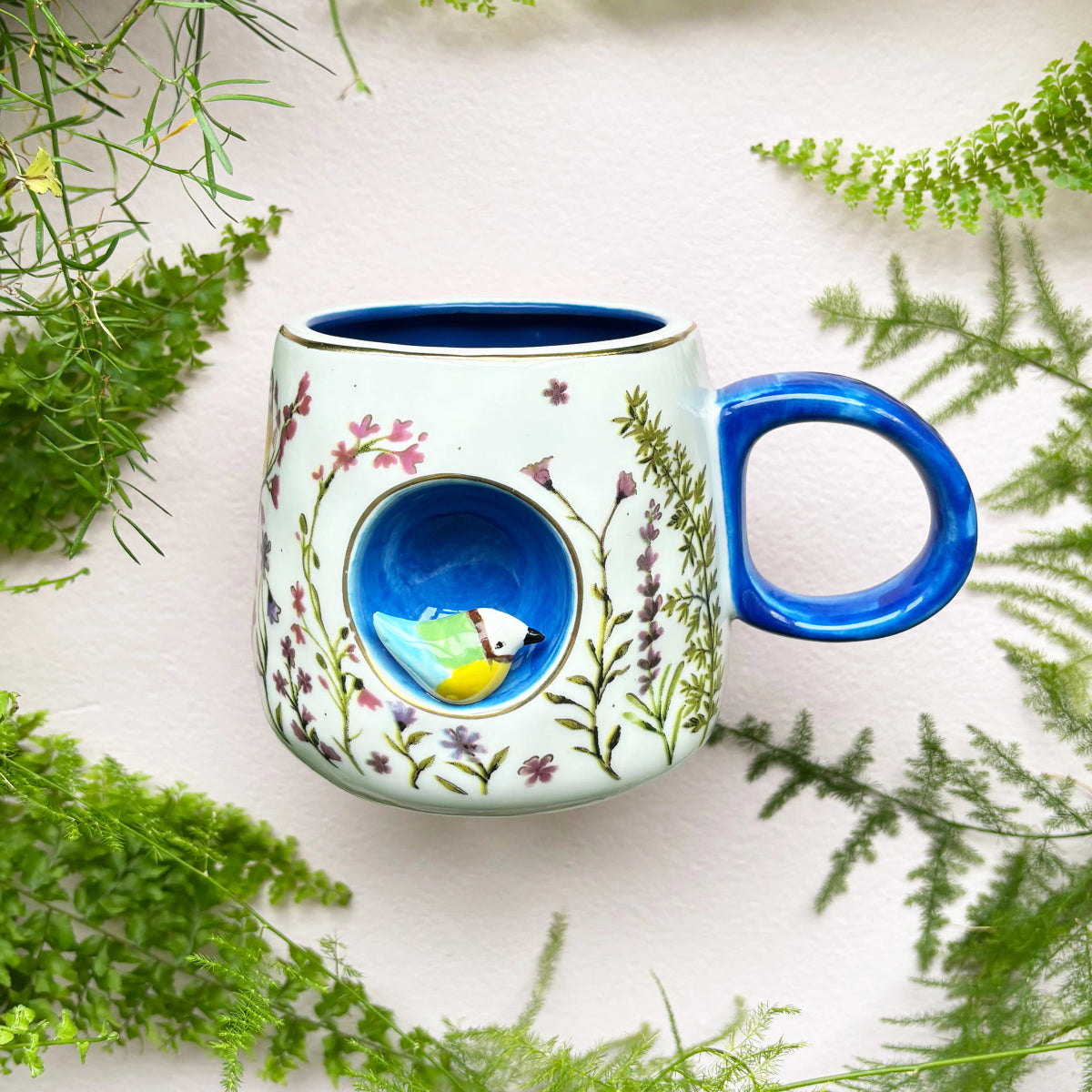Secret Garden 3D Bird Mug