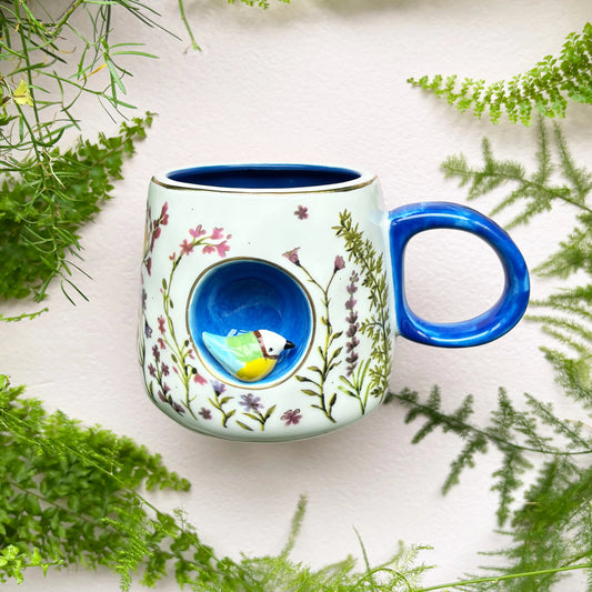 Secret Garden 3D Bird Mug