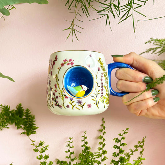 Secret Garden 3D Bird Mug