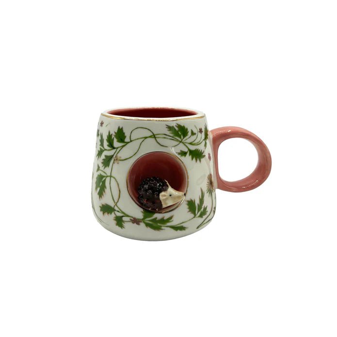 Secret Garden 3D Blue Hedgehog Mug