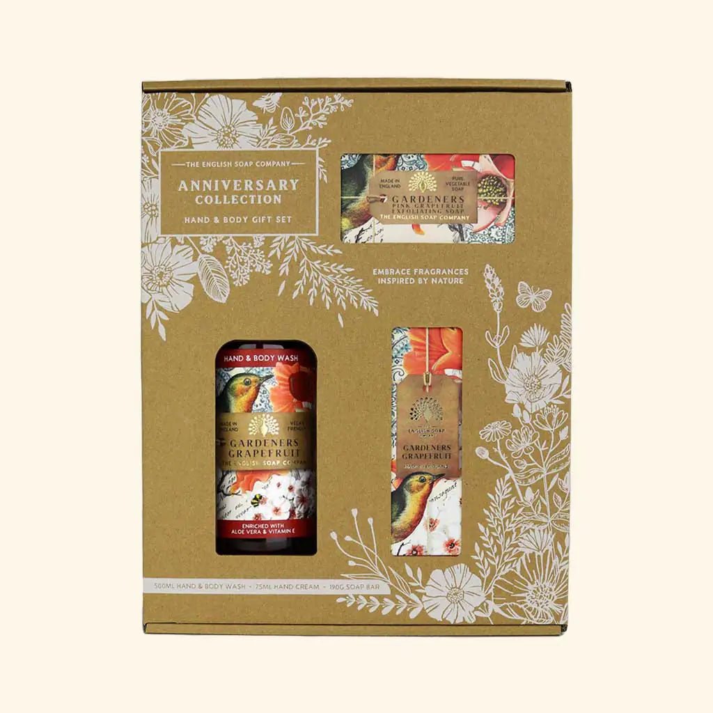 Anniversary Gardeners Grapefruit Hand and Body Gift Box