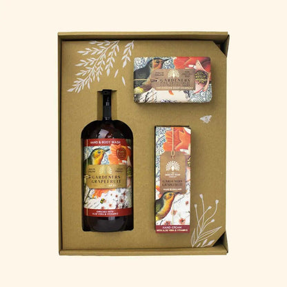 Anniversary Gardeners Grapefruit Hand and Body Gift Box