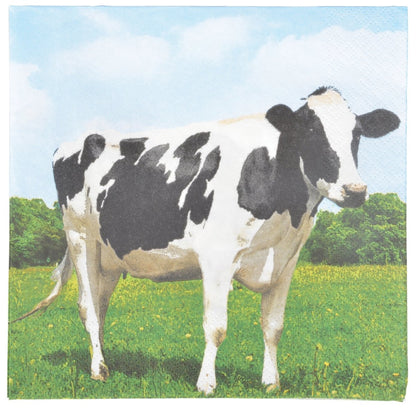 Paper Napkins - Cow