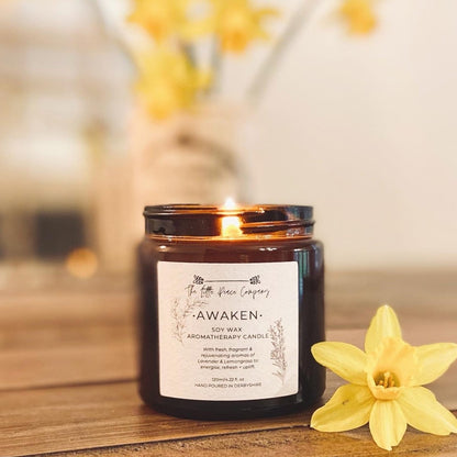 Awaken Soy Wax Aromatherapy Candle