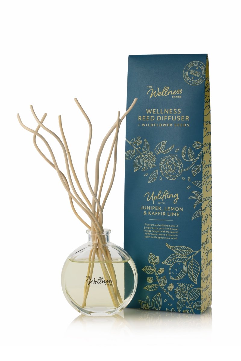'Uplifting' Reed Diffuser with Juniper, lemon & Kaffir Lime