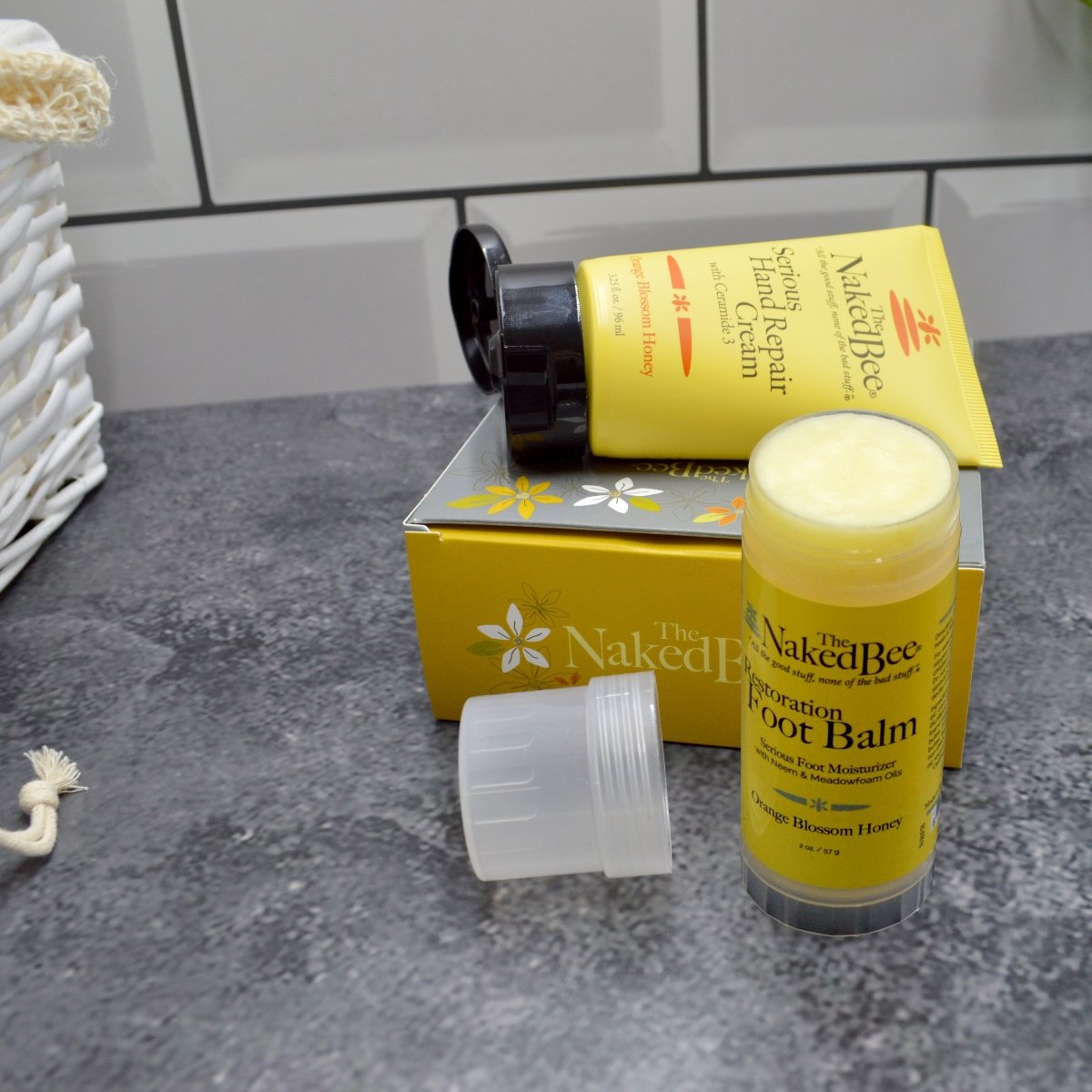 The Naked Bee Orange Blossom Honey Hand & Feet Gift Set