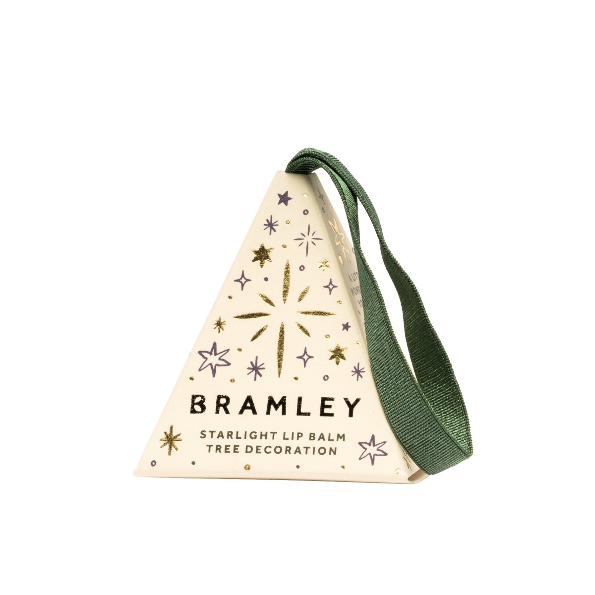 Bramley 'Starry Nights' Lip Balm Hanging Tree Decoration