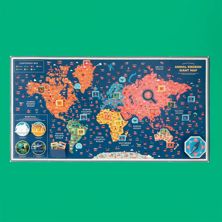 Animal Kingdom World Map