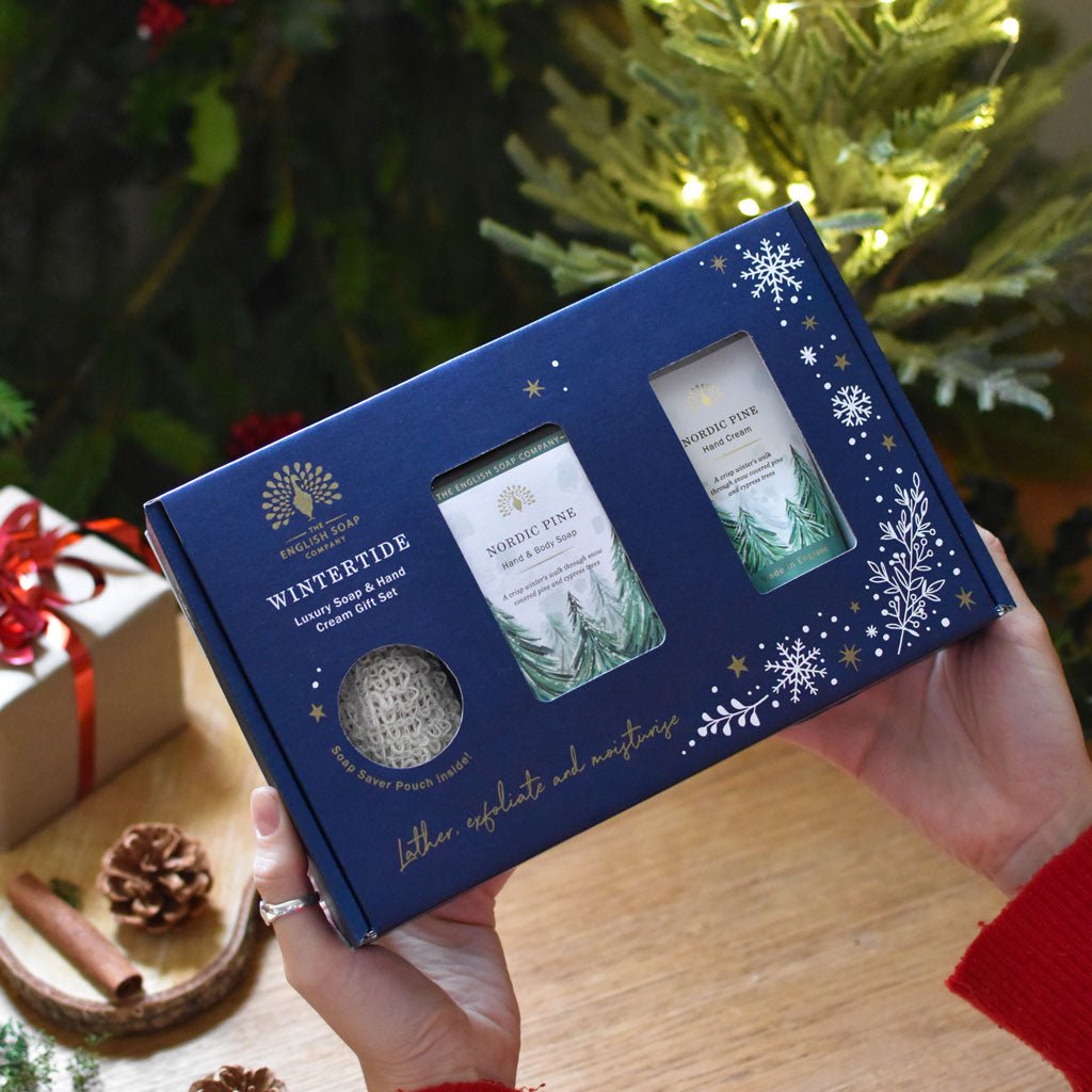 Wintertide Nordic Pine Luxury Soap and Hand Cream Gift Set