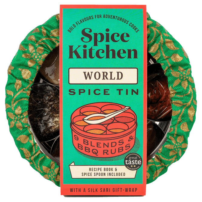 World Spice Blends & Rubs Spice Tin