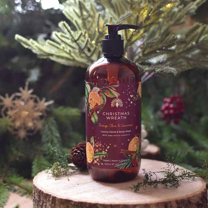 Christmas Tidings: Christmas Wreath Hand and Body Wash, 500ml