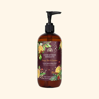 Christmas Tidings: Christmas Wreath Hand and Body Wash, 500ml