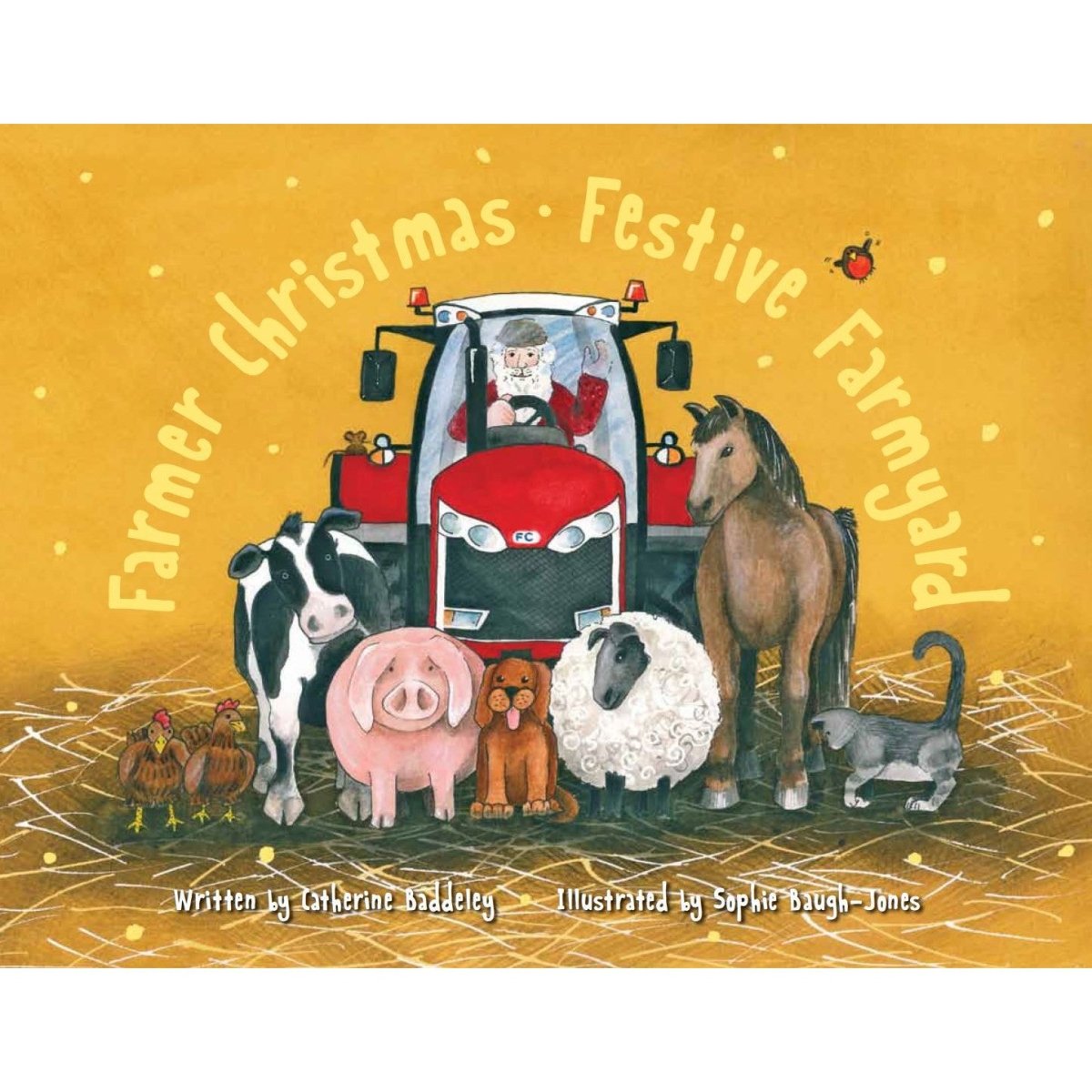 Farmer Christmas Festive Farmyard