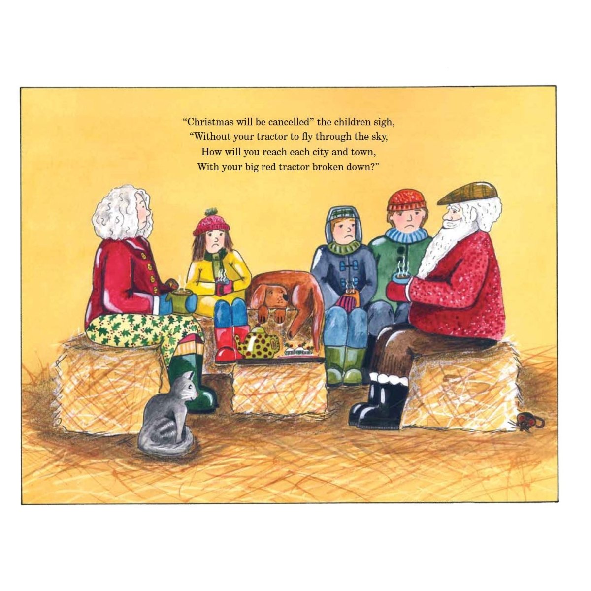 Farmer Christmas Festive Farmyard