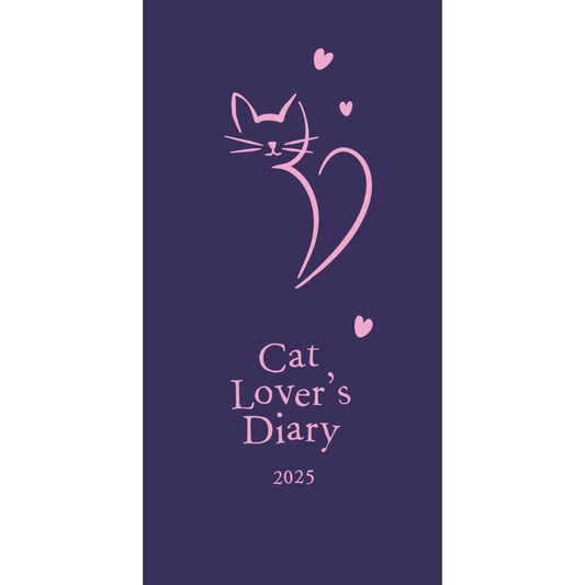 Fashion Diary Cat Lover Slim Deluxe Diary