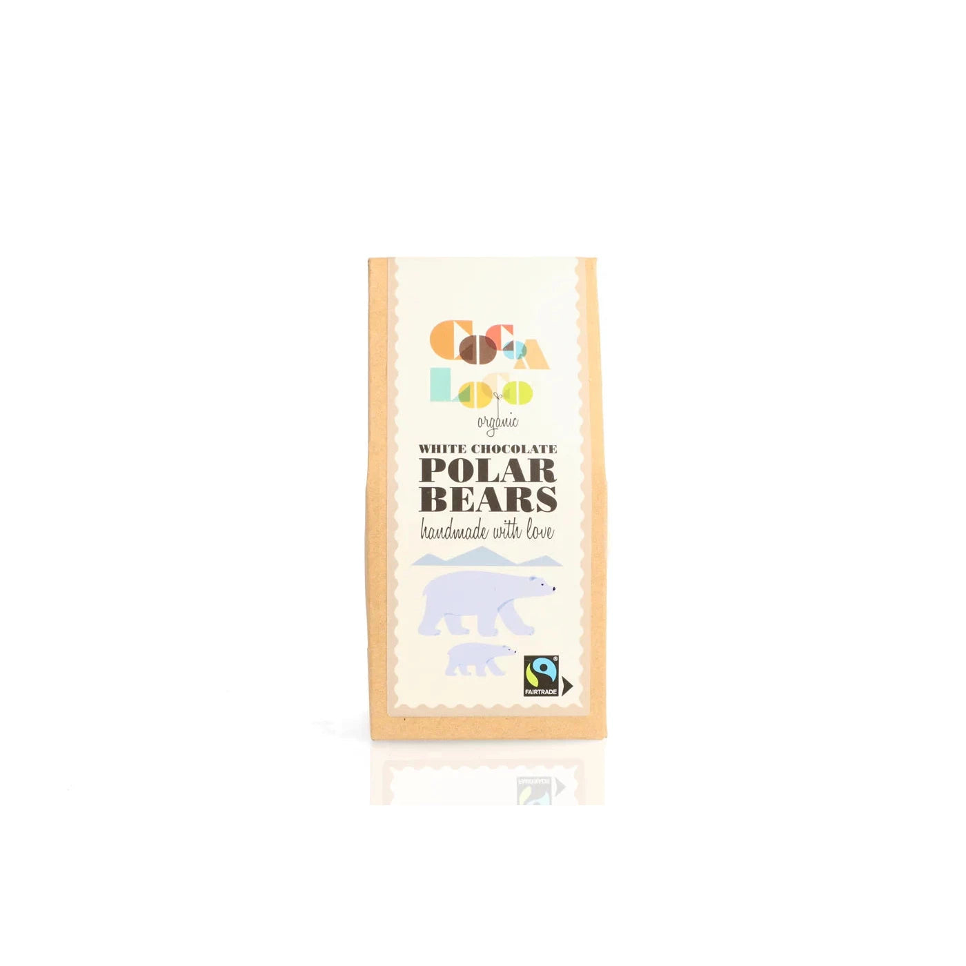 Cocoa Loco White Chocolate Polar Bears 100g