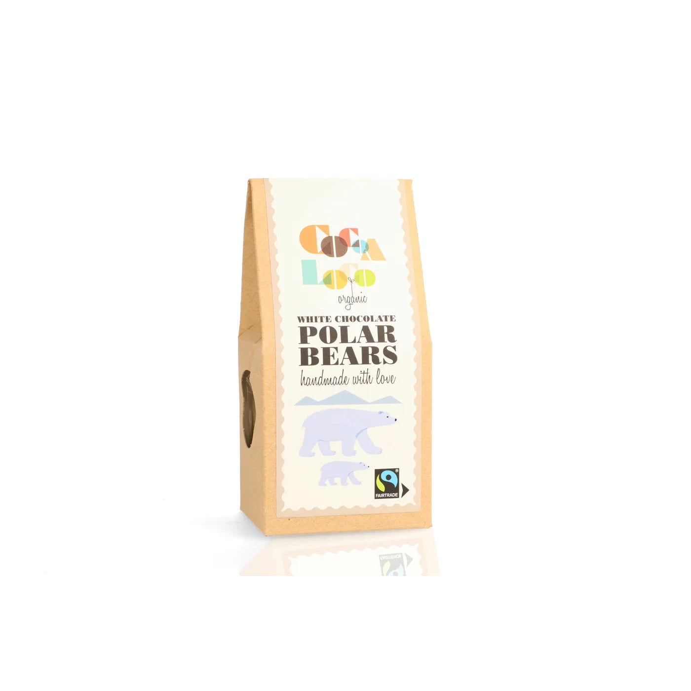 Cocoa Loco White Chocolate Polar Bears 100g