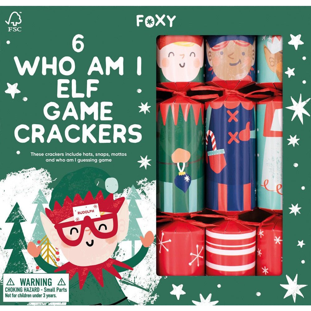 Elf Who Am I 12in Cracker (6pcs)