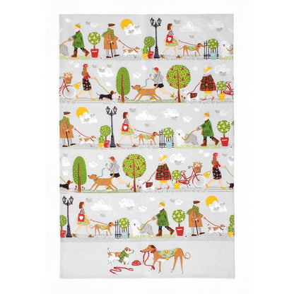 Walkies Tea Towel