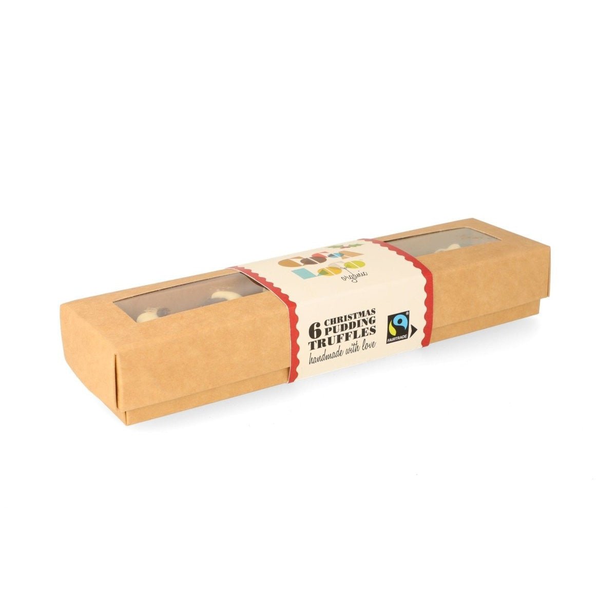 Cocoa Loco Christmas Pudding Chocolate Truffles, 100g