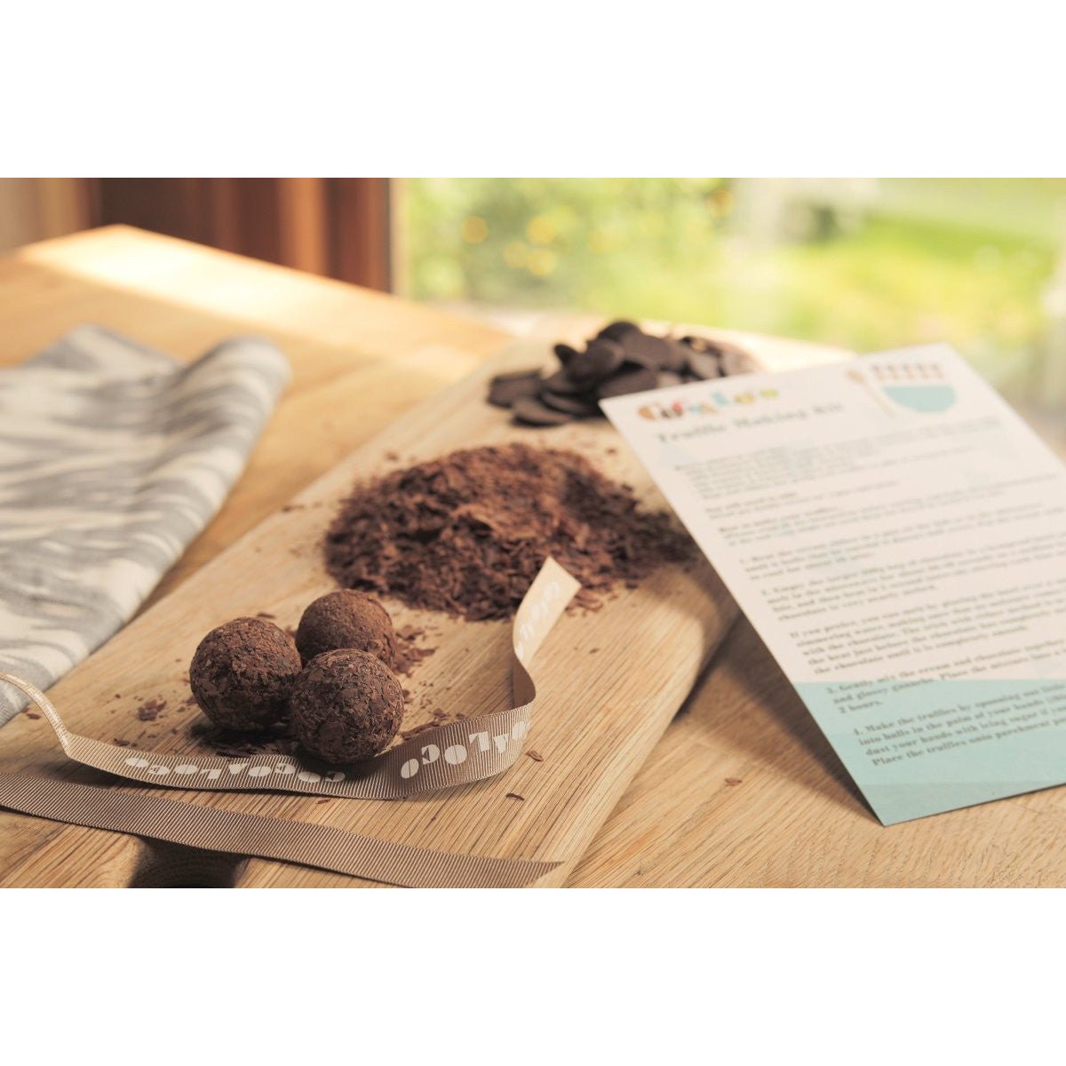 Dark Chocolate Truffle Making Kit