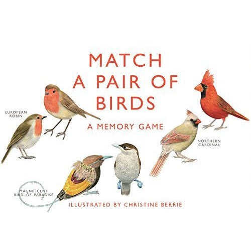 Match A Pair Of Birds Memory Game