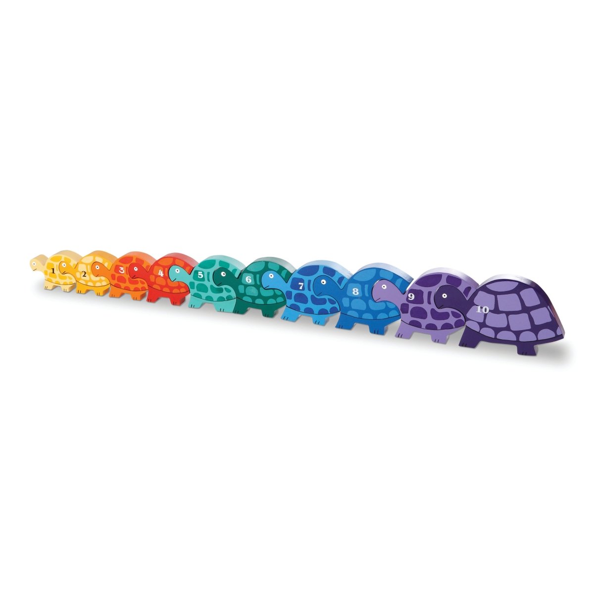 Number Tortoise Row Jigsaw Puzzle