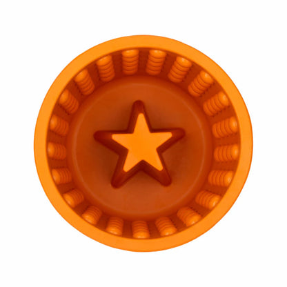Lickimat Yoggie Pot, Orange