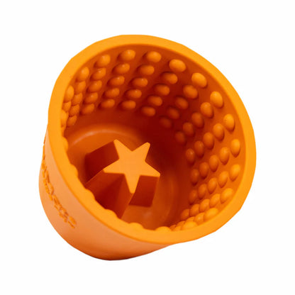 Lickimat Yoggie Pot, Orange