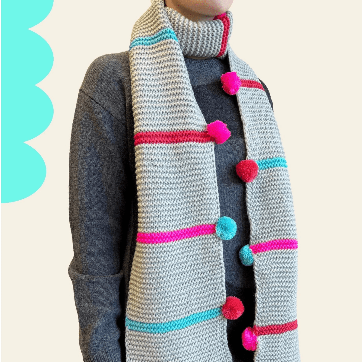 Loop Neon Scarf