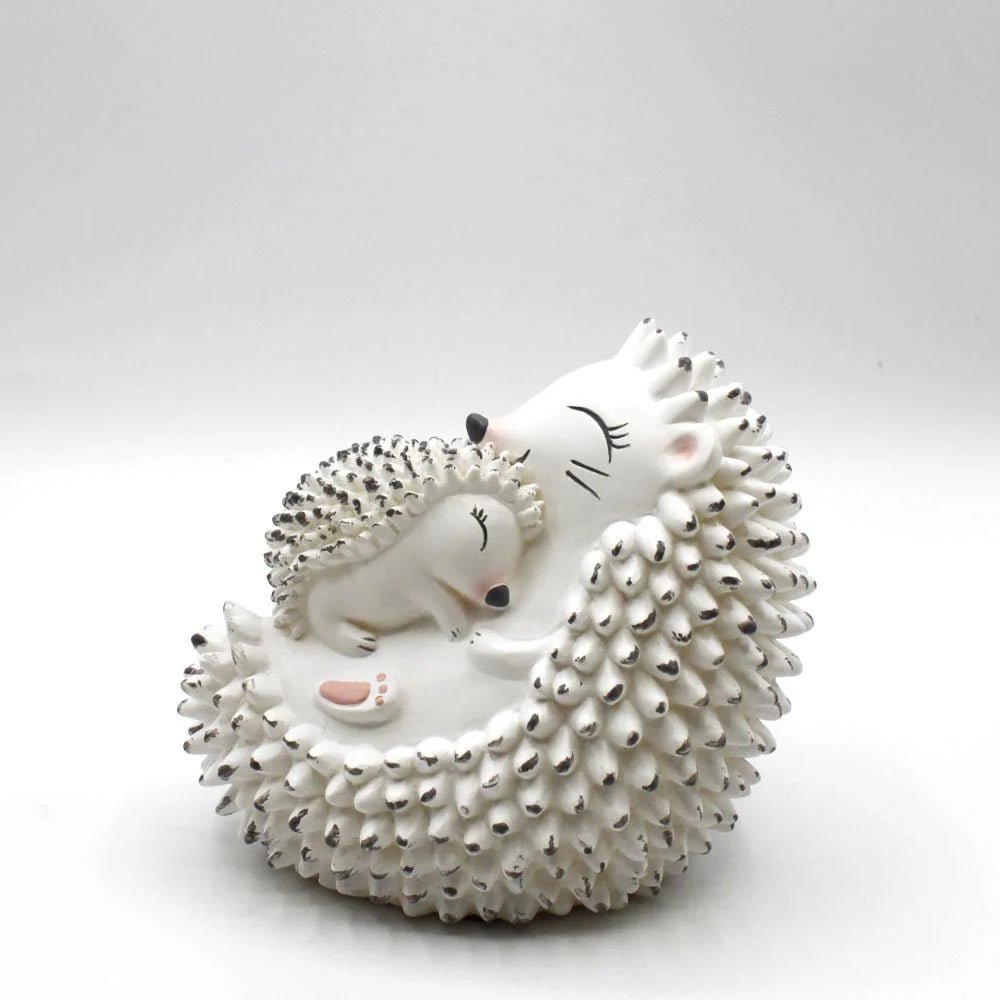 Mother and Baby Hedgehog Mini LED Light
