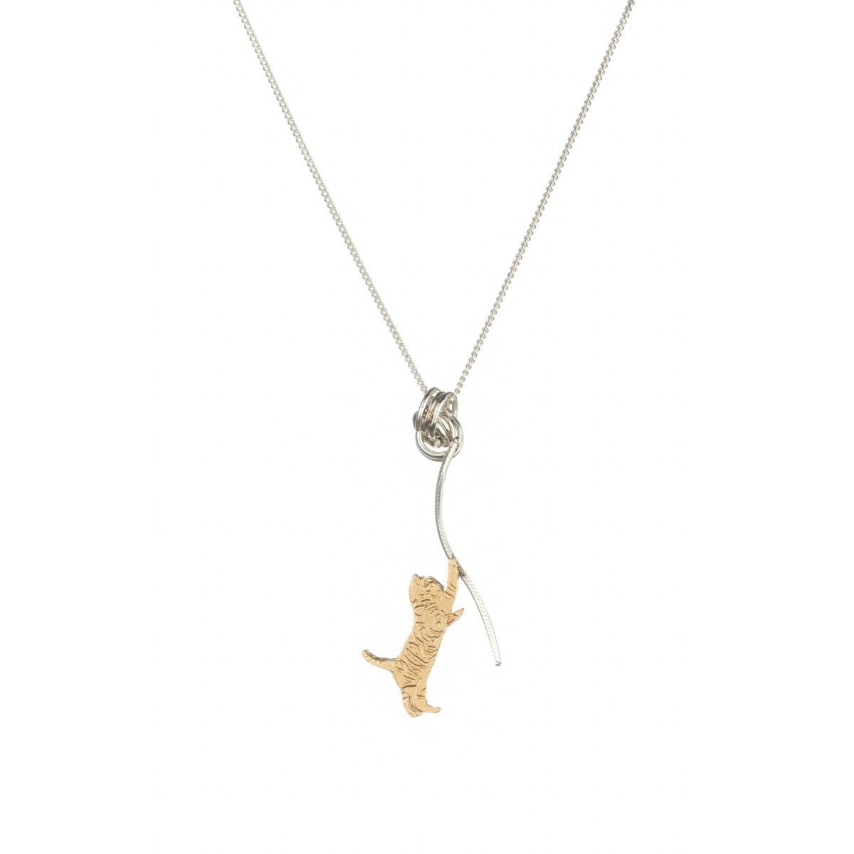 Amanda Coleman Playful Kitten Pendant