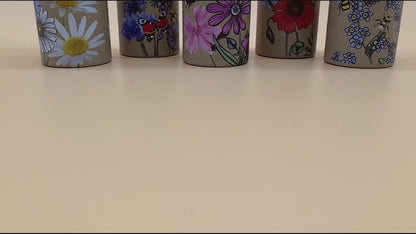 Set of 5 Wild Flower Seedball Tubes