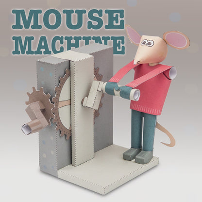 Mouse Machine Paper Animation Kit