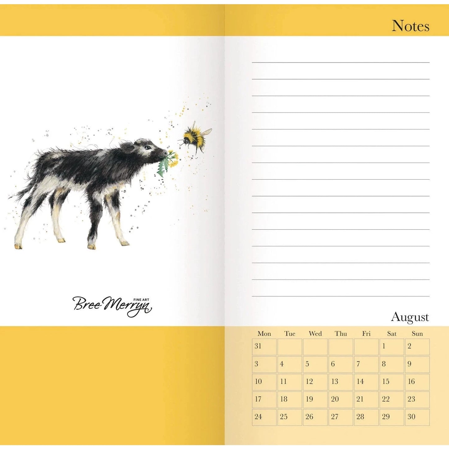 Bree Merryn Bumbles and Buddies Slim Diary 2026