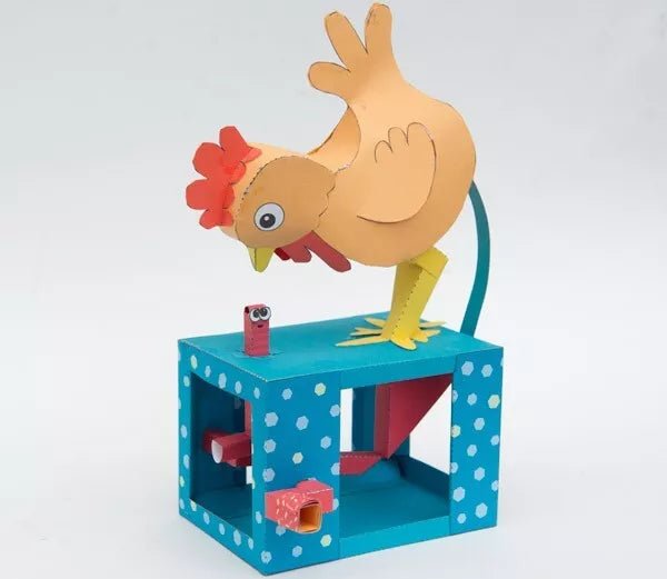 Hen Pecked Paper Animation Kit