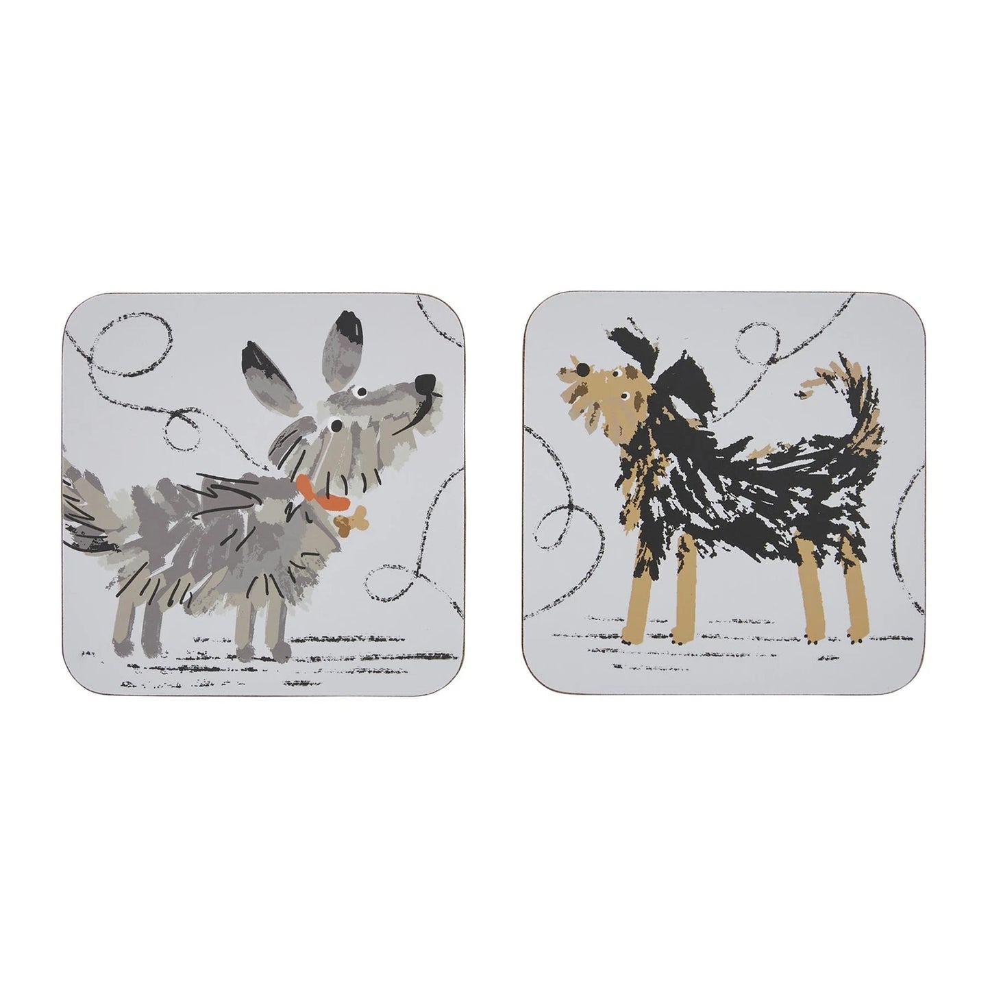 Dog Days Coasters 4 pack