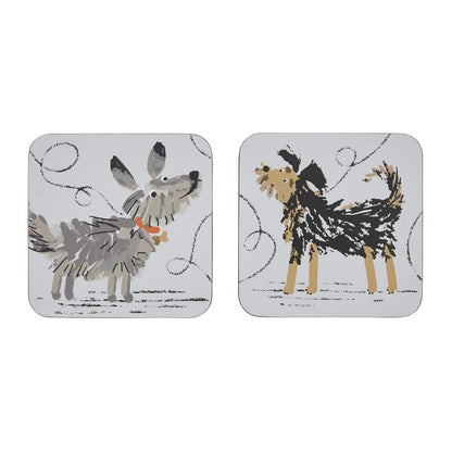 Dog Days Coasters 4 pack